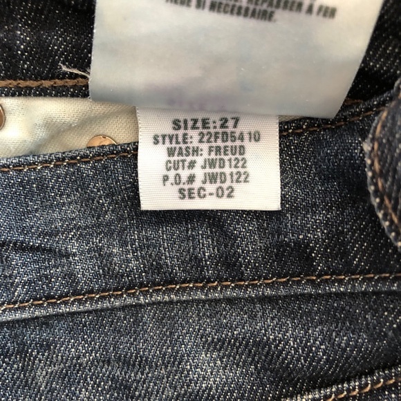 JOE’S Jeans Dark Wash Low Rise Slim Bootcut Jeans Size 27 - Picture 14 of 14